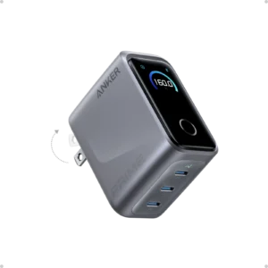 Anker Prime Charger 160W 3 Ports Smart Display – A2687