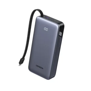 UGREEN Nexode Power Bank 20000mAh 45W with Built-in Cable – 55988